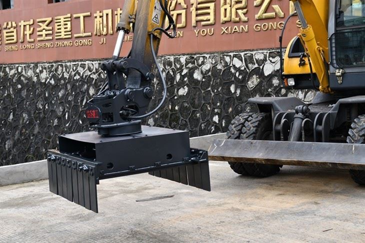 360-Degree Hydraulic Electric-Controlled Brick Grapple