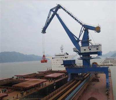 25 ton till 75 ton lyftkapacitet Dubbelbom Portalkran för containerhantering