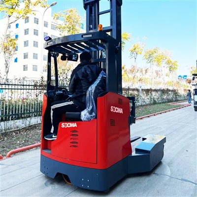 High Reach Forklift 3ton Reach Forklift Electric Stacker Truck smal gång