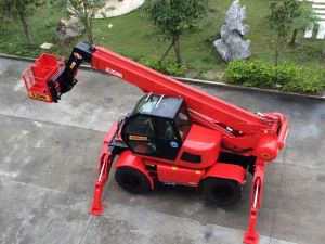 Roterande teleskophandtag