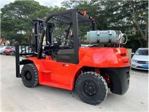 6 Ton höglyft LPG-gaffeltruck