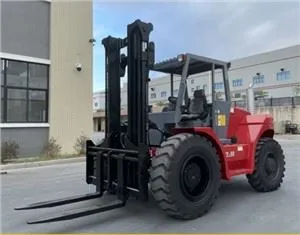 SOCMA 5 ton 5t grov terräng gaffeltruck 4WD Drive