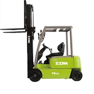 SOCMA elektrisk bly-syra 4t gaffeltruck
