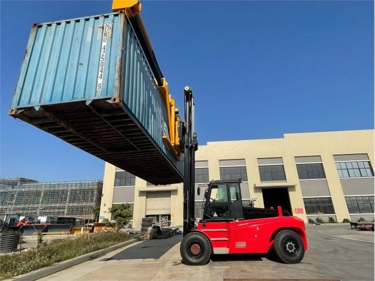 12 Ton Forklift Attach Container Clamp Work For Empty Container