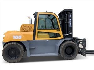 10 ton dieselgaffeltruck med hytt