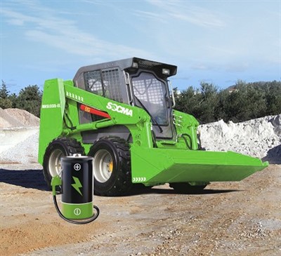 Litiumbatteri Elektrisk kompaktlastare